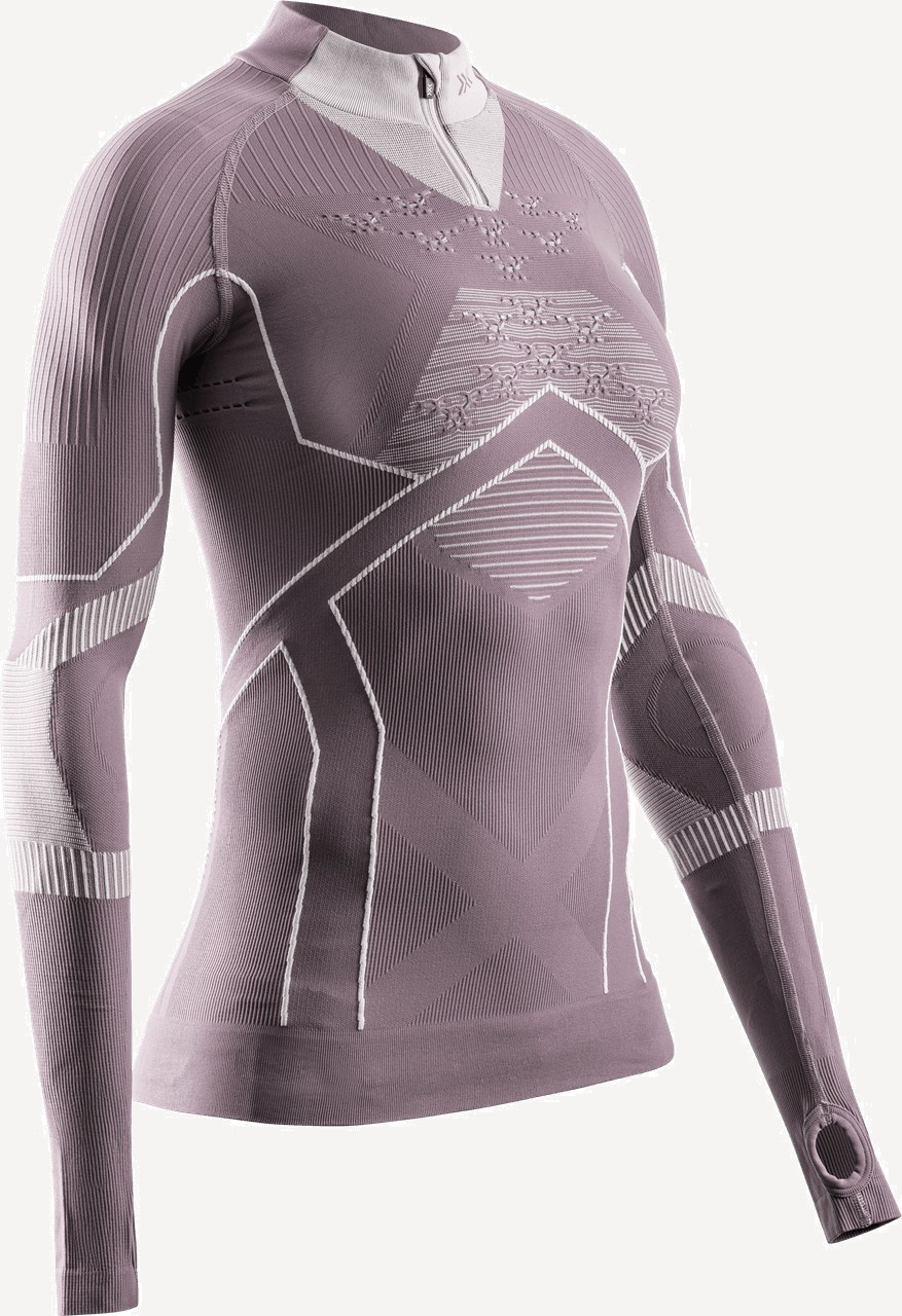 Т/Б Верх X-Bionic Energy Accu Light 1/2 Zip Shirt LG SL Wmn